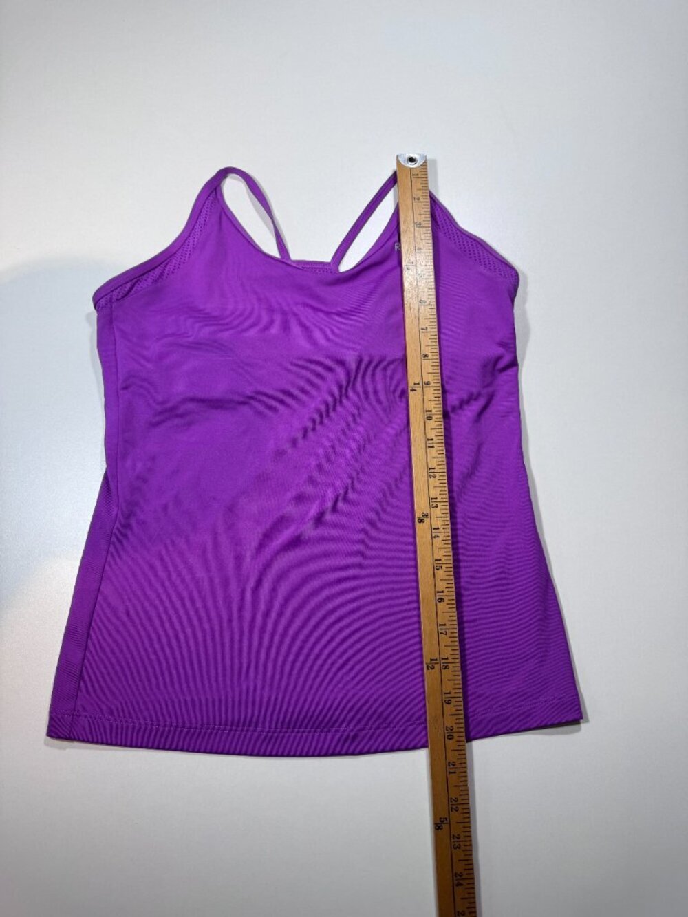 Reebok Speedwick Purple Strappy Athletic Tank Top Women’s Small - Picture 4 of 8